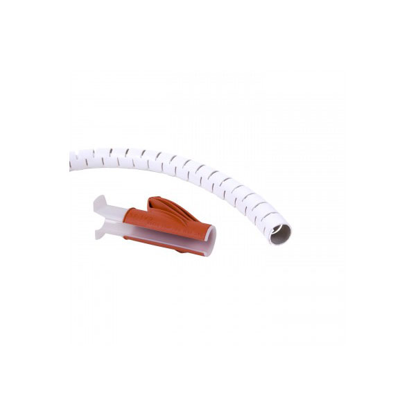 DATAFLEX 33781 CABLE ZIP BLANC AVEC OUTIL A MAIN 25 mm 3 m