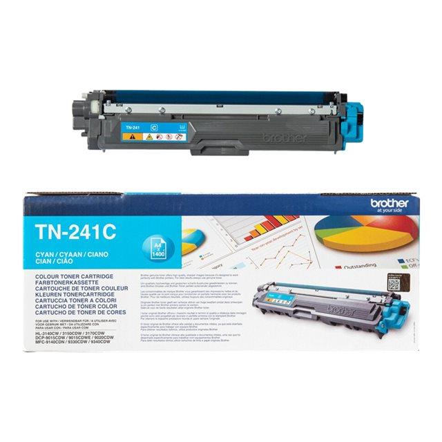Cartouches de toner - Brother tn-241c - cartouche de toner originale - cyan