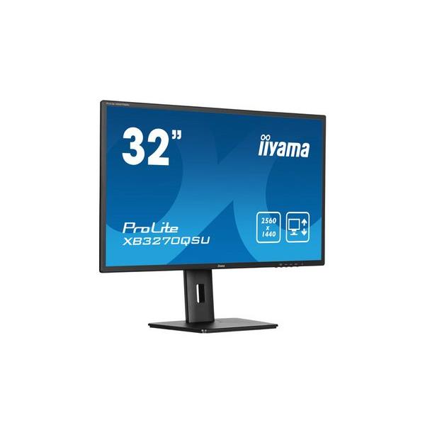 Iiyama prolite xb3270qsu-b1 cran plat de pc 80 cm (31.5") 2560 x 1440 pixels quad hd led noir
