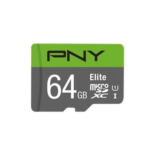 Pny elite 64 go microsdxc classe 10
