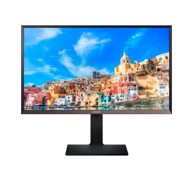 Samsung moniteur professionnel wqhd 27" - design ergonomique