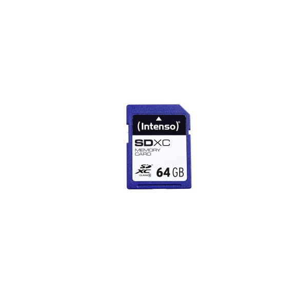 Intenso 3411490 mmoire flash 64 go sdxc classe 10