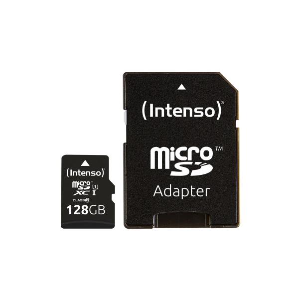 INTENSO Carte MicroSDXC UHS-I Premium Class 10 - 128Go