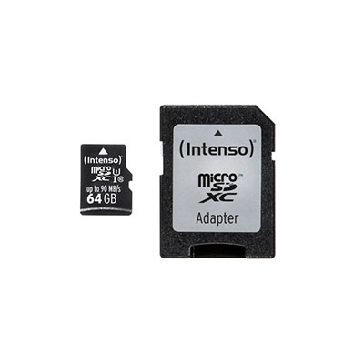 Intenso 3433490 mmoire flash 64 go microsdxc uhs-i classe 10