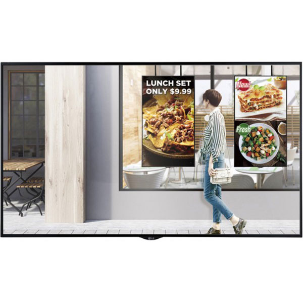Lg 55xf3e-b cran d'affichage dynamique cran plat de signalisation numrique 139,7 cm (55") lcd 3000 cd/m full hd noir webos 24/7
