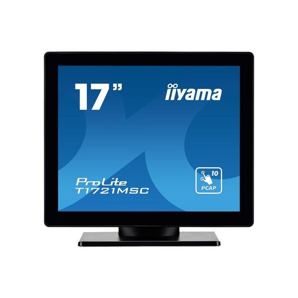 Iiyama prolite cran plat de pc 43,2 cm (17") 1280 x 1024 pixels led cran tactile table noir