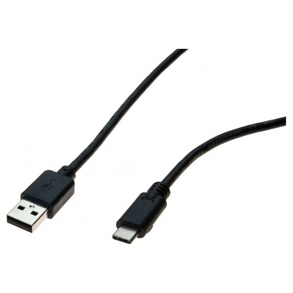 Dacomex 194029 cble usb usb 2.0 1 m usb a usb c noir