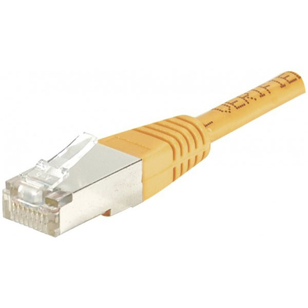 Exc 234110 cble de rseau orange 1 m cat6 f/utp (ftp)