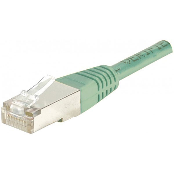 Gnrique ecf-244560 cble de rseau vert 10 m cat6 f/utp (ftp)