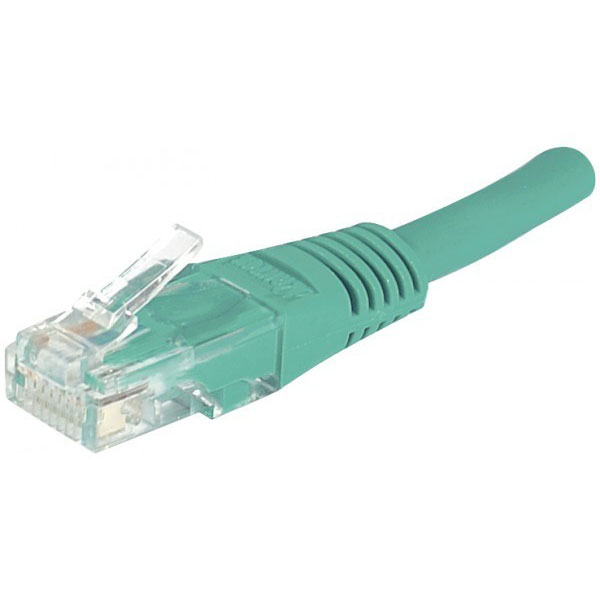 Dexlan 244730 cble de rseau vert 3 m cat6 u/utp (utp)