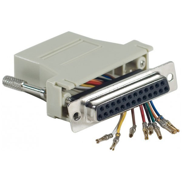 Adaptateur DB25F / RJ45