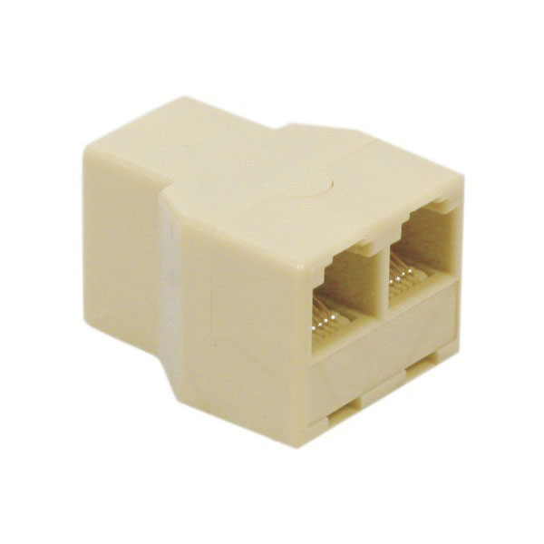 Coupleur en T pour tlphonie F/F/F RJ12