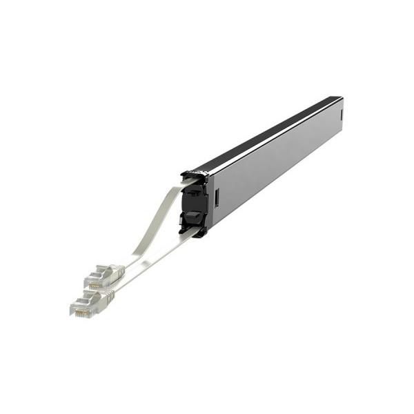 Patchbox c60stpxc6a31gy cble de rseau gris 2,5 m cat6a u/ftp (stp)