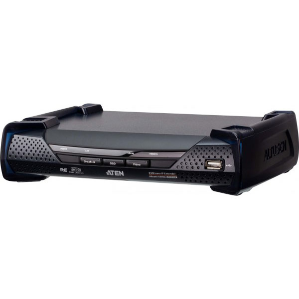Aten metteur kvm 2k dvi-d dual link sur ip avec double sfp
