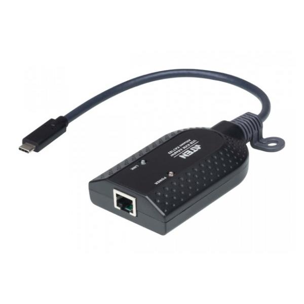 Aten adaptateur kvm de mdia virtuel usb-c