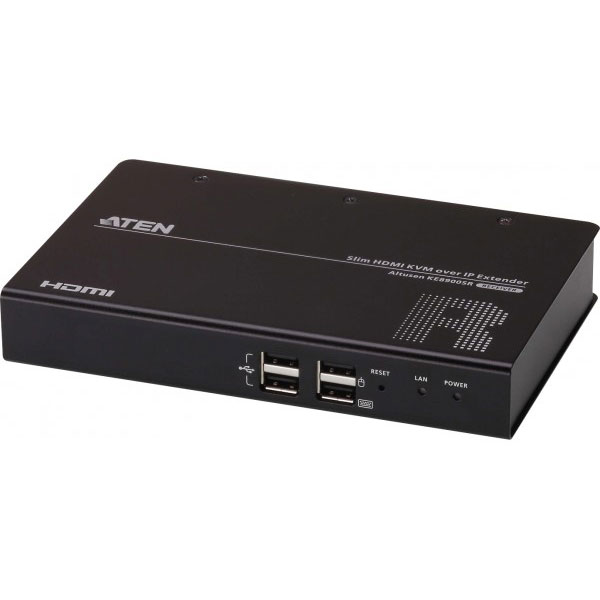 Aten rcepteur kvm un affichage hdmi sur ip mince