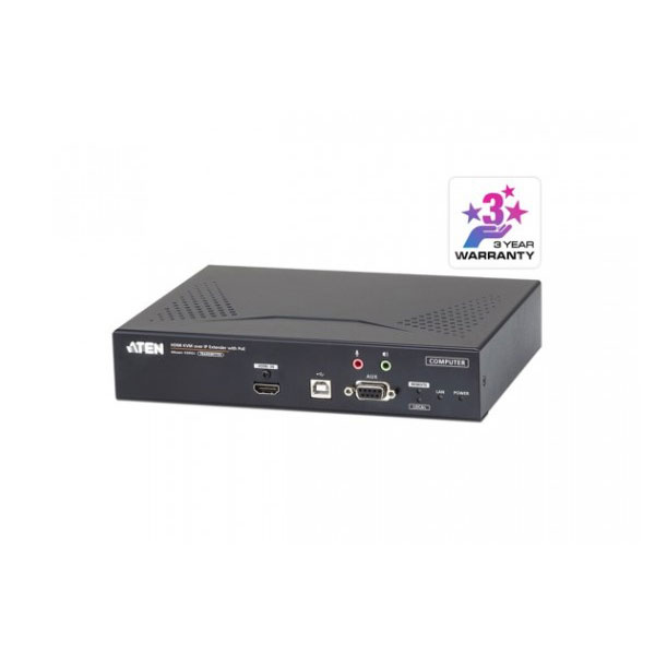 Aten metteur kvm un affichage hdmi 4k sur ip avec poe
