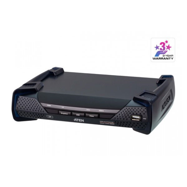 Aten rcepteur kvm un affichage displayport 4k sur ip