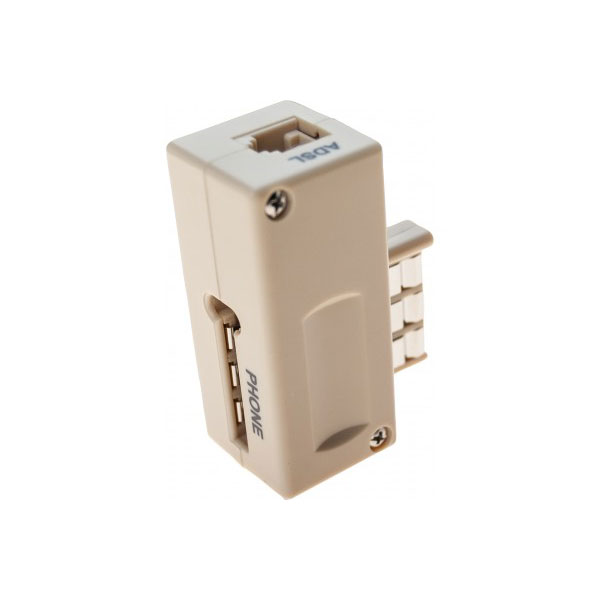 Rpartiteur tlphonique rj-11 f beige