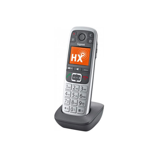 Gigaset e560hx tlphone analog/dect identification de l'appelant noir