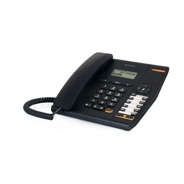 Alcatel temporis 580 tlphone analog/dect identification de l'appelant noir
