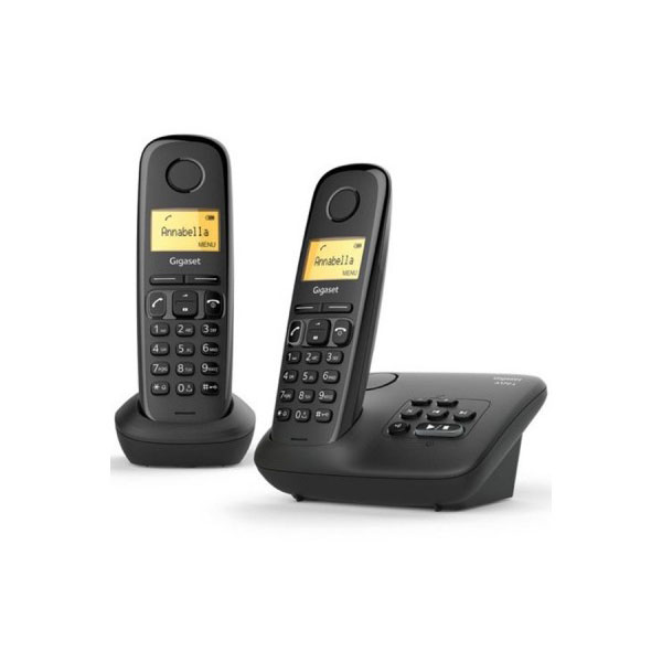 Gigaset al170a duo tlphone dect identification de l'appelant noir