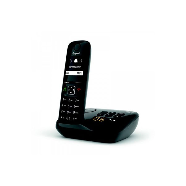 Gigaset as690a tlphone analog/dect noir