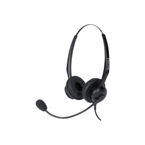 DACOMEX CASQUE T�L�PHONE MICRO FLEX ANTIBRUIT - 2 ECOUTEURS
