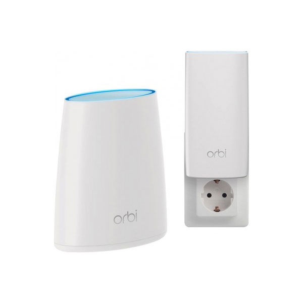 Netgear orbi pro wifi 6 tri-band mesh system (sxk80b3) tri-bande (2,4 ghz / 5 ghz / 5 ghz) wi-fi 6 (802.11ax) gris, blanc 14 interne