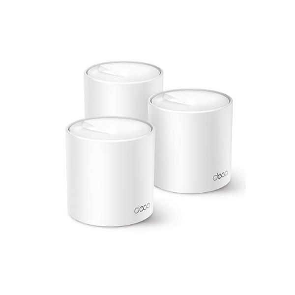 Tp-link deco x50 (3-pack) bi-bande (2,4 ghz / 5 ghz) wi-fi 6 (802.11ax) blanc interne