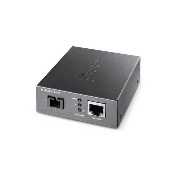 Tp-link tl-fc111a-20 convertisseur de support rseau 100 mbit/s monomode noir
