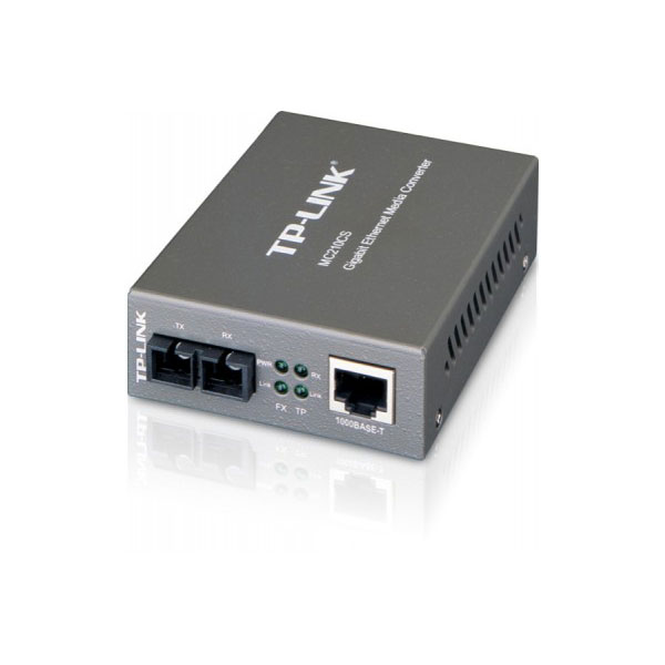 Convertisseur TP-Link RJ45 gigabit/fibre monomode 15Kms