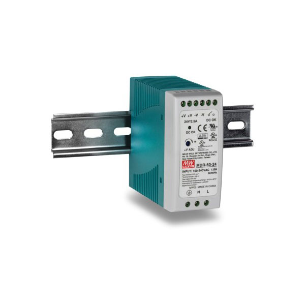 Planet pwr-60-24 unit d'alimentation d'nergie 60 w bleu, blanc