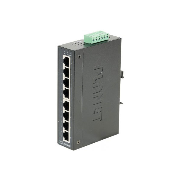 Planet Switch Indust Gigabit  -40/75 - 8 ports 10/100/1000