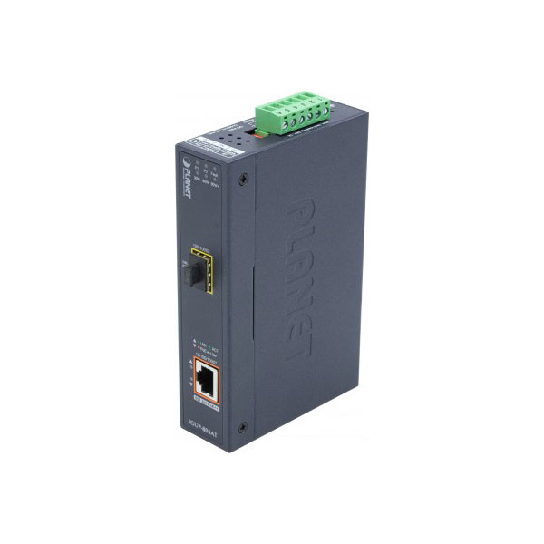 Planet igup-805at convertisseur de support rseau 1000 mbit/s bleu