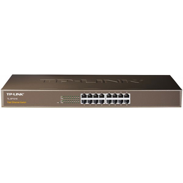 Switch rseau TP-Link 16 ports RJ45 10/100 rackable 19"