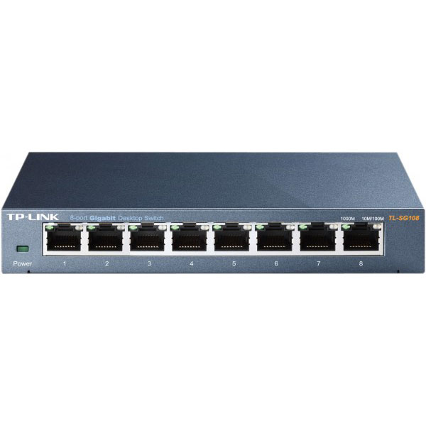 Tp-link TL-SG108 switch metal 8 ports gigabit