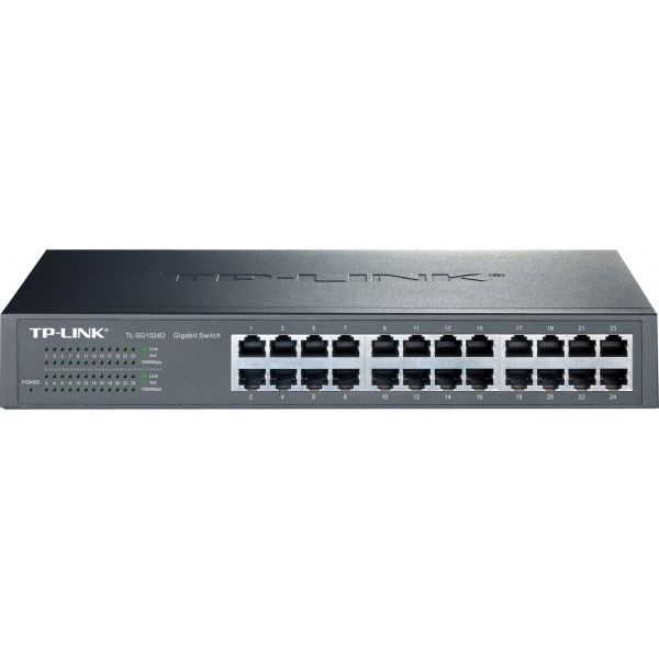 Tplink TL-SG1024D switch 24 ports gigabit metal 13"