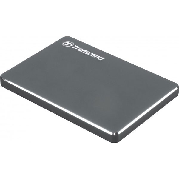 Transcend storejet 25c3 disque dur externe 2 to 5400 tr/min 2.5" micro-usb b 3.2 gen 1 (3.1 gen 1) gris