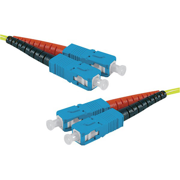 Exc 392874 cble infiniband et  fibres optiques 5 m sc jaune