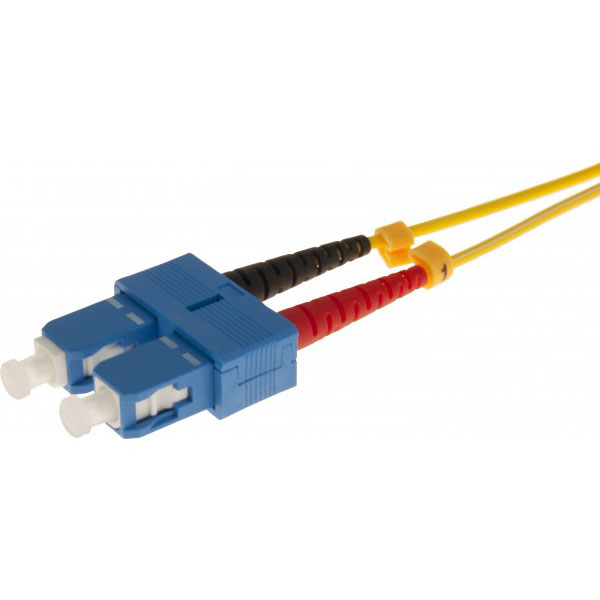 Exc 392876 cble infiniband et  fibres optiques 10 m sc jaune