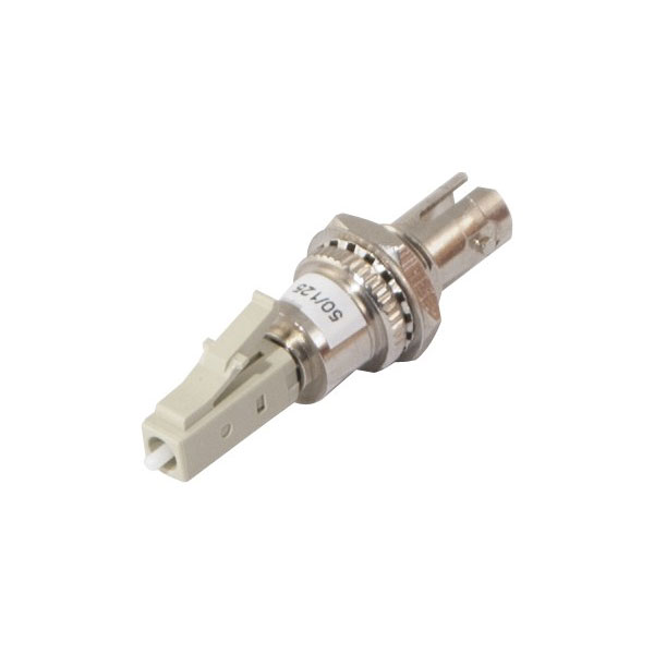 Adaptateur fibre multimode LC male / ST femelle