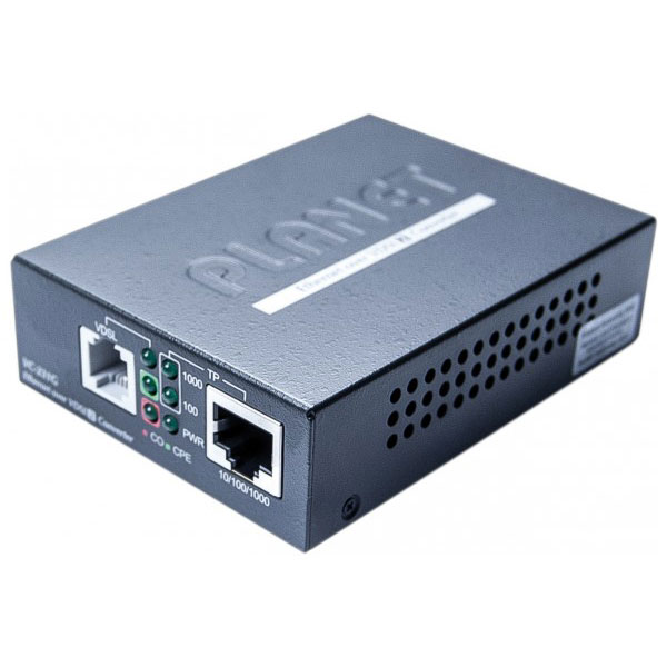 Planet vc-231g convertisseur de support rseau 1000 mbit/s noir