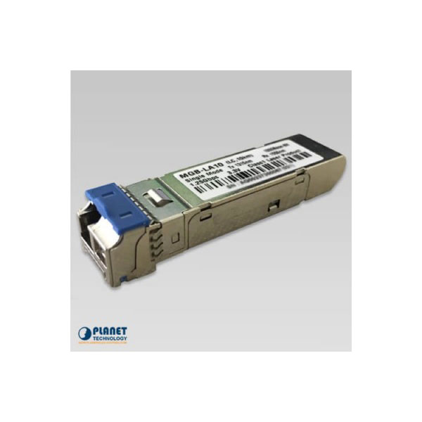 Planet mgb-la10 module metteur-rcepteur de rseau fibre optique 1000 mbit/s sfp 1310 nm