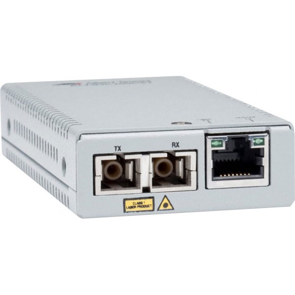 Allied telesis at-mmc200/sc-960 convertisseur de support rseau 100 mbit/s 1310 nm multimode gris