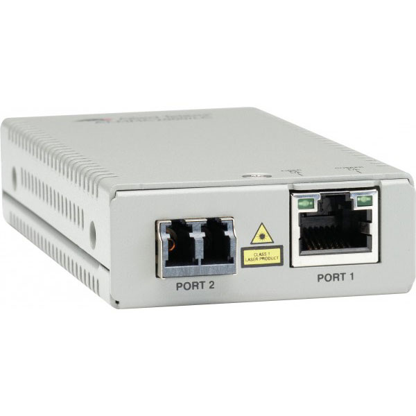 Allied telesis at-mmc200/lc convertisseur de support rseau 1310 nm gris