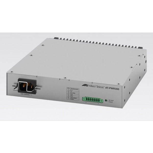 Allied telesis at-pwr300-50 unit d'alimentation d'nergie 300 w 1u gris