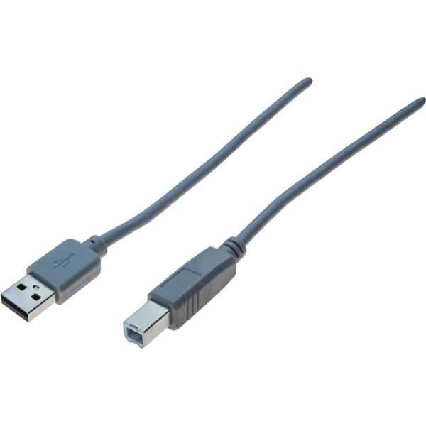 Hypertec 532403-hy cble usb usb 2.0 0,6 m usb a usb b gris