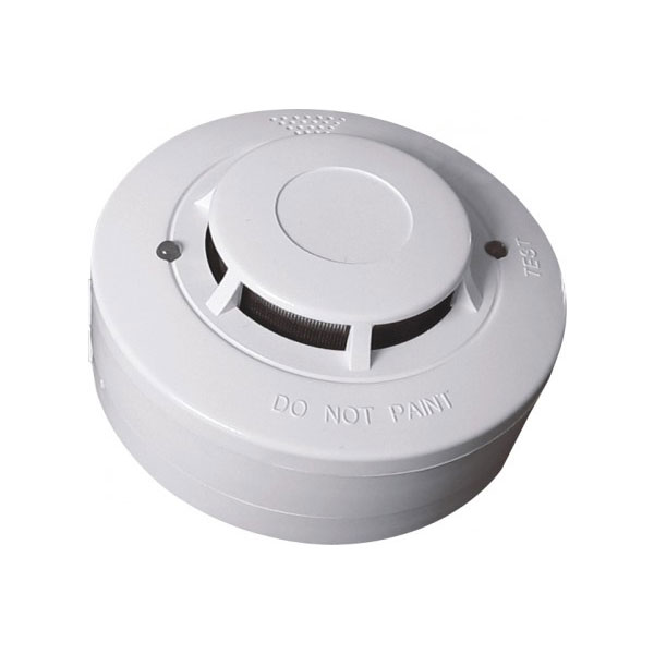 Detecteur optique de fumee et silencieux
