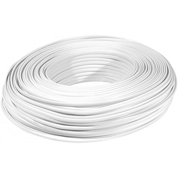 Gnrique ecf-610811 cble de tlphone 100 m blanc